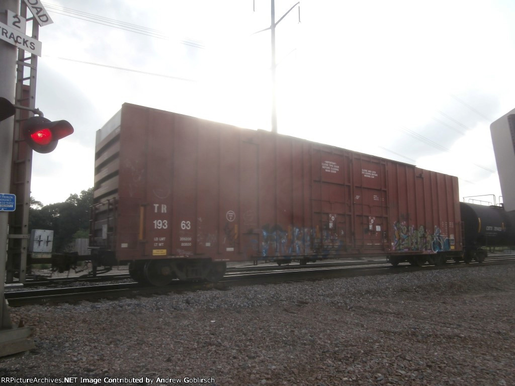 TR 19363 passes Parking Ramp